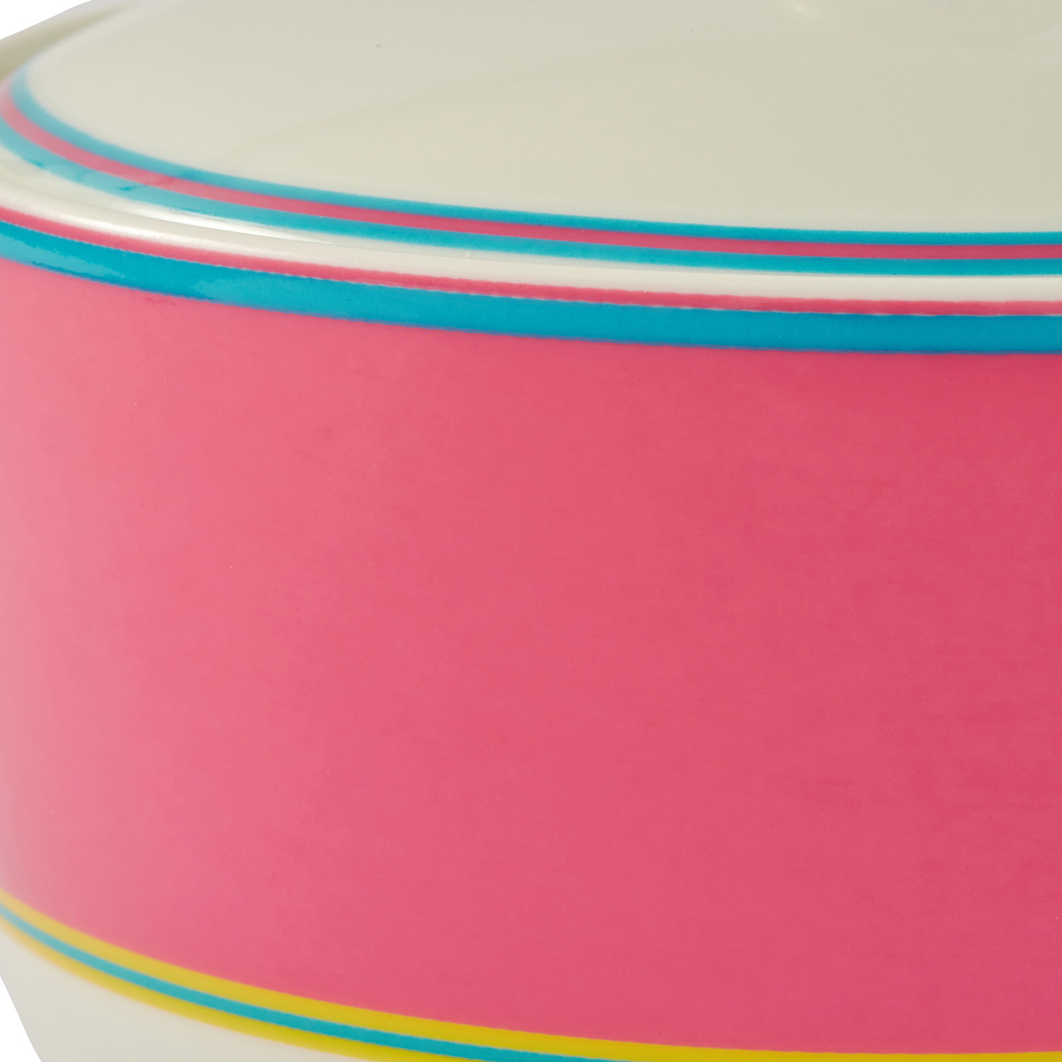Kit Kemp Calypso Covered Sugar Bowl - Pink image number null